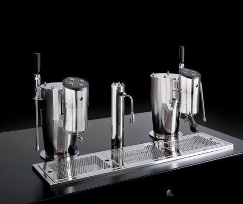 SERVED - Brocca in acciaio inox con coperchio (2L) | Dispenser termico per bevande mantiene le bevande fredde o calde per ore in viaggio, a prova di perdite (uva SERVED - Brocca in acciaio inox con coperchio (2L) | Dispenser termico per bevande mantiene le bevande fredde o calde per ore in viaggio, a prova di perdite (uva
