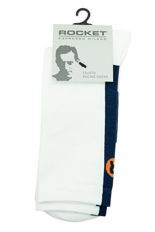 Rocket Cycling Socks - White